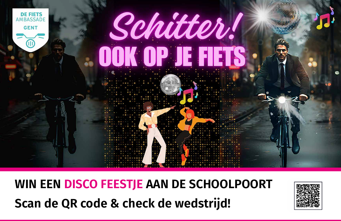 Schitter! ook op je fiets